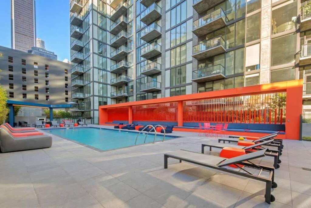 Top Floor High Rise 3 Bed Dtla Skyscraper Penthouse لوس أنجلوس المظهر الخارجي الصورة