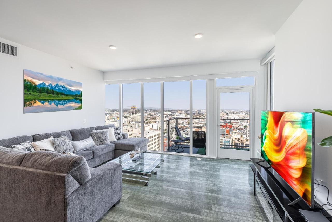 Top Floor High Rise 3 Bed Dtla Skyscraper Penthouse لوس أنجلوس المظهر الخارجي الصورة