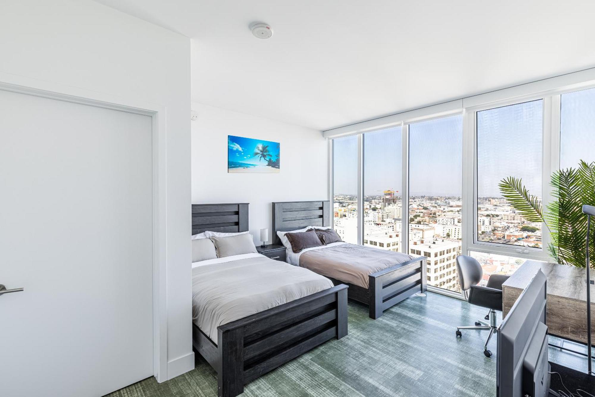 Top Floor High Rise 3 Bed Dtla Skyscraper Penthouse لوس أنجلوس المظهر الخارجي الصورة