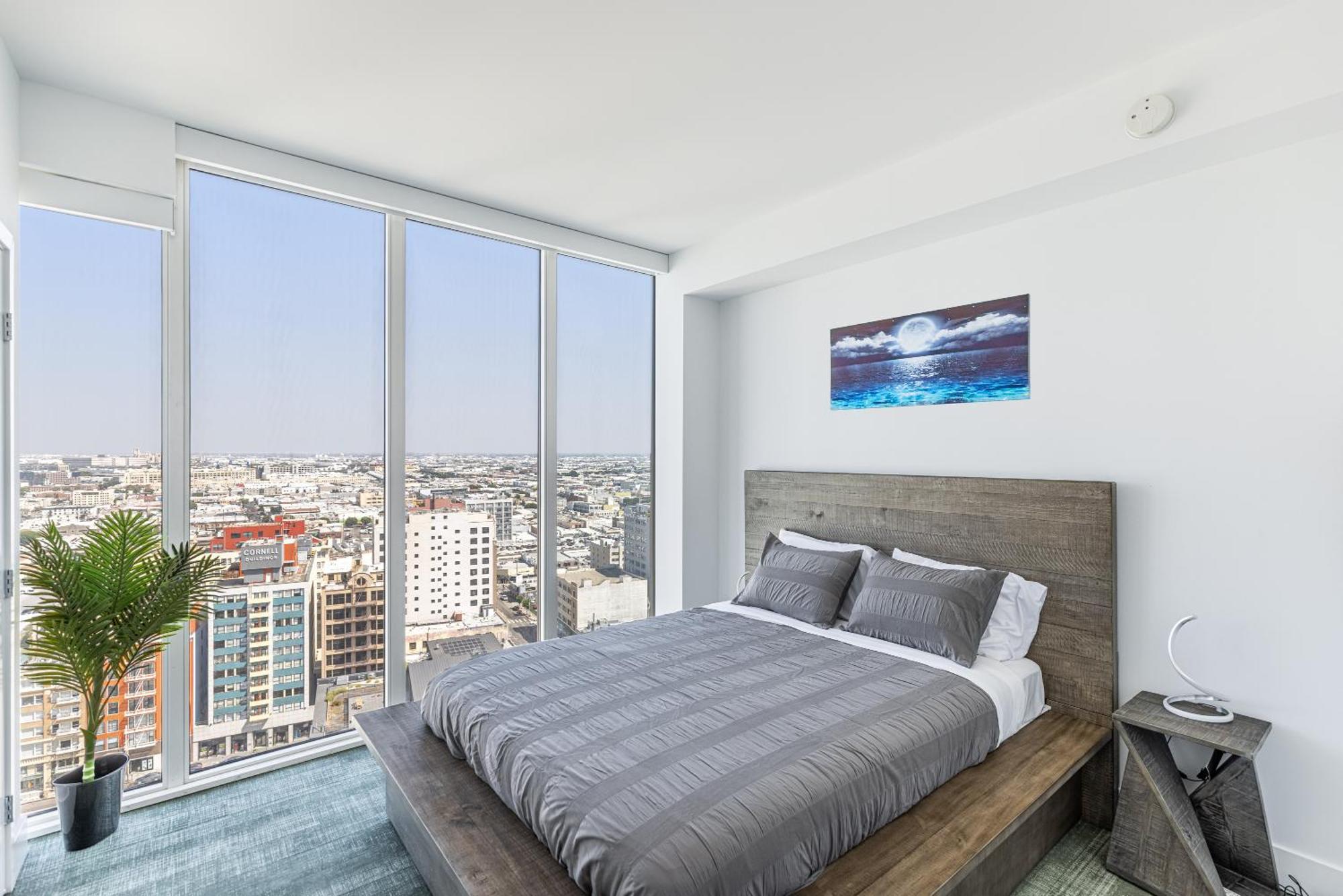 Top Floor High Rise 3 Bed Dtla Skyscraper Penthouse لوس أنجلوس المظهر الخارجي الصورة