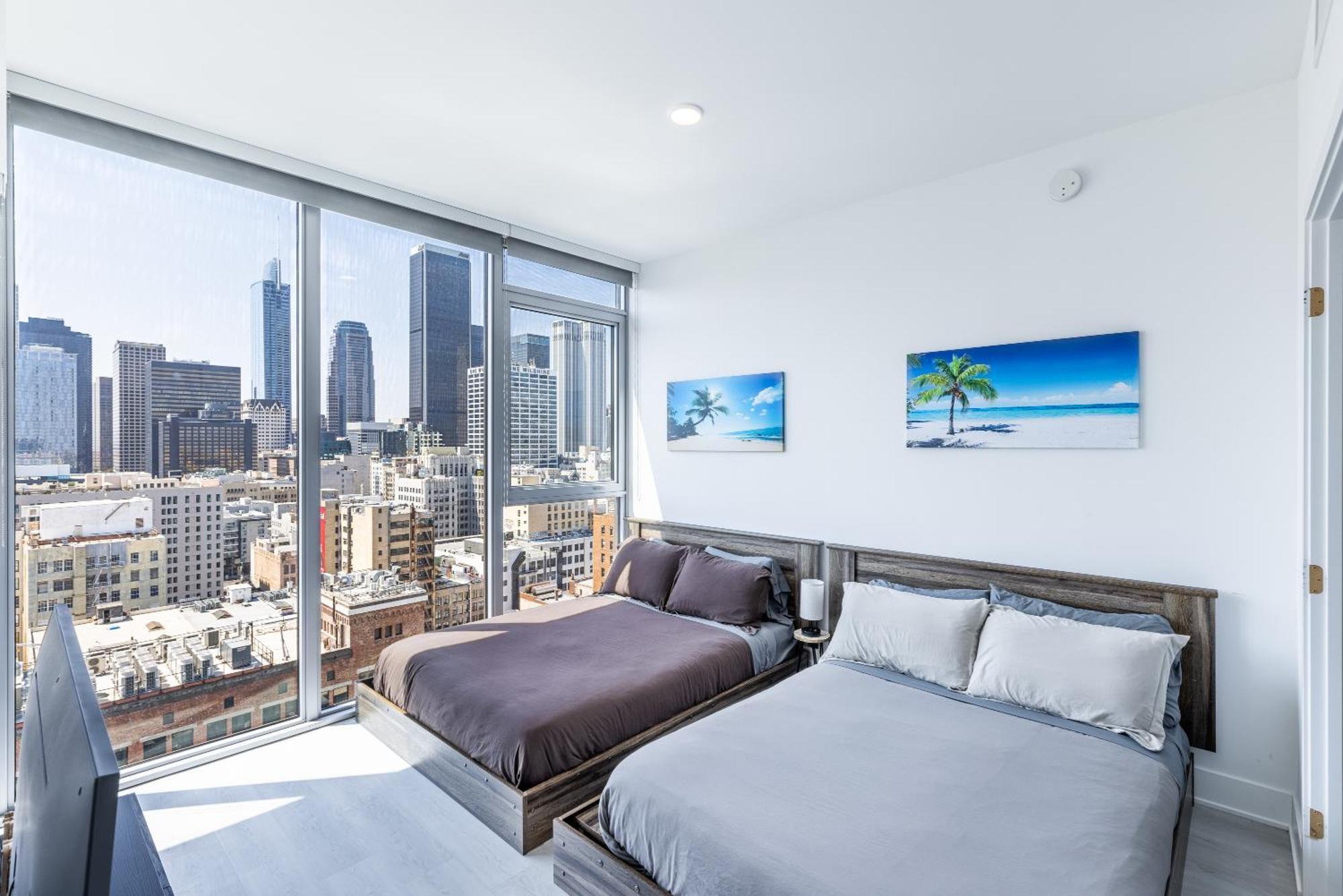 Top Floor High Rise 3 Bed Dtla Skyscraper Penthouse لوس أنجلوس المظهر الخارجي الصورة