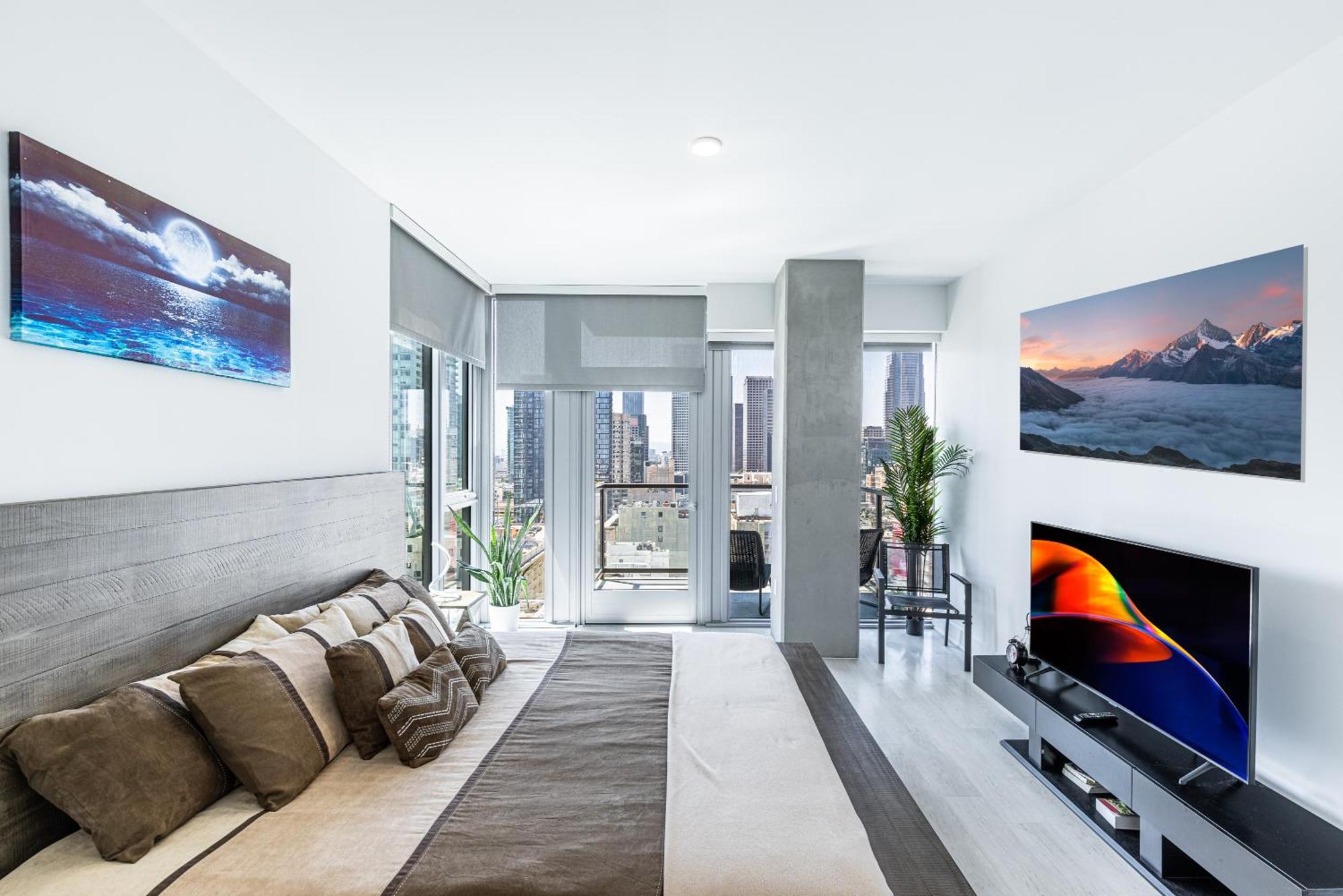 Top Floor High Rise 3 Bed Dtla Skyscraper Penthouse لوس أنجلوس المظهر الخارجي الصورة